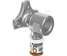 Uponor S-PRESS PLUS sieninė alkūnė 20-RP3/4"