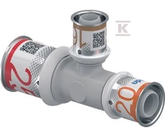 Uponor S-PRESS PLUS TEE RAUDONA PPSU 25-16-20