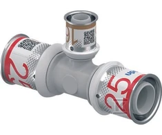 Uponor S-PRESS PLUS TEE RAUDONA PPSU 25-16-25