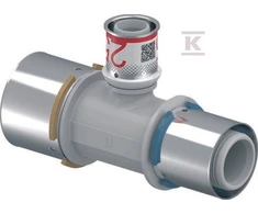 Uponor S-PRESS PLUS TEE Raudonas PPSU 50-25-40