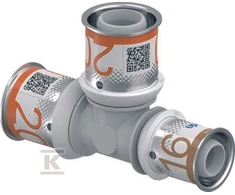 Uponor Uponor S-Press PLUS mažinantis trišakis PPSU 20-20-16
