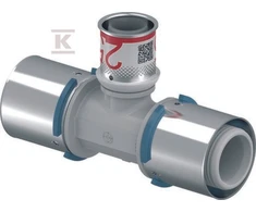 Uponor S-PRESS PLUS TEE Raudonas PPSU 40-25-40