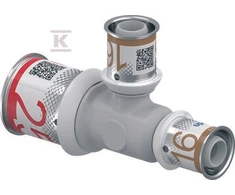 Uponor Uponor S-Press redukcinis trišakis PPSU 25-16-16