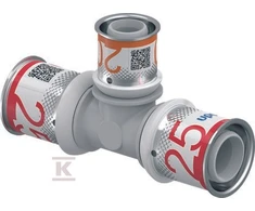 Uponor S-PRESS PLUS TEE RAUDONA PPSU 25-20-25