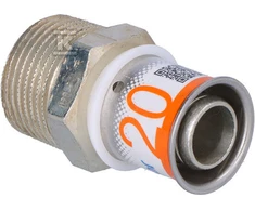 Uponor Uponor S-Press PLUS su jungtis su išoriniu sriegiu. 20-R3/4MT