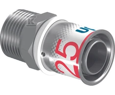 Uponor S-Press PLUS išorinio sriegio jungtis 25-R1MT