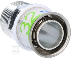 Uponor S-Press PLUS išorinio sriegio jungtis 32-R1 1/4MT