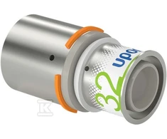 Uponor S-PRESS PLUS JUNGTIS RAUDONAS PPSU 40-32