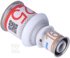 Uponor Uponor S-Press PLUS redukcijos jungtis PPSU 25- 16