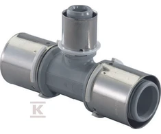 Uponor S-PRESS TEE RAUDONAS PPSU 50-40-50