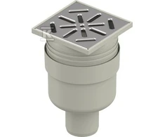 Uponor DRAIN 50 AQUA AMBIENT, VERSIBLE DRAIN, 100X100