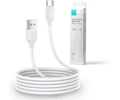 USB-A / USB-C kabelis Joyroom S-UC027A9 100 cm 3 A baltas