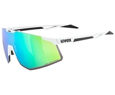 Uvex Pace Perform S CV Akiniai do wielu sportów Unisex Pusiau uždari Balti