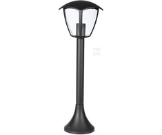 V-tac Pastatomas lauko šviestuvas, juodas, aukštis 60cm, IP44, E27 cokolis