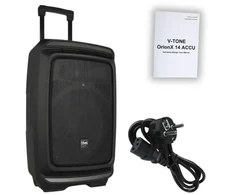 V-TONE OrionX 14 ACCU - aktywna kolumna akumuliatorinė 14"