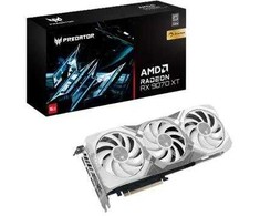 Acer „Predator BiFrost AMD RX9070 XT OC 16GB“ vaizdo plokštė, balta