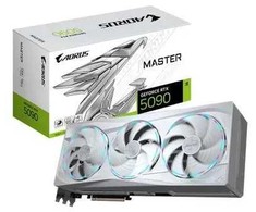 GIGABYTE AORUS GeForce RTX 5090 MASTER ICE 32G vaizdo plokštė NVIDIA 32GB GDDR7 GV-N5090AORUSM ICE-32GD