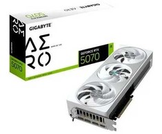 Vaizdo plokštė GIGABYTE GeForce RTX 5070 AERO OC 12G NVIDIA 12 GB GDDR7