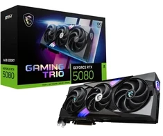 Vaizdo plokštė MSI GAMING GEFORCE RTX 5080 16G TRIO OC karta graficzna NVIDIA 16 GB GDDR7