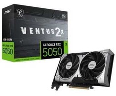Vaizdo plokštė MSI GEFORCE RTX 5050 8G VENTUS 2X OC karta graficzna NVIDIA 8 GB GDDR6