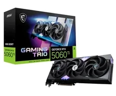 Vaizdo plokštė MSI GeForce RTX 5060Ti 8G žaidimų TRIO OC NVIDIA 8GB GDDR7