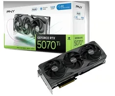Vaizdo plokštė Pny Technologies Žemėlapio grafikas. PNY 5070 16 GB OC trigubas ventiliatorius
