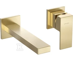 Maišytuvas praustuvui Valvex 2420490 ARS BAT. UMYW. PODT. BRUSHED GOLD // BV.2420490