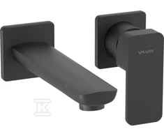 Valvex Praustuvo čiaupas 2455980 BAT. LOFT Juodas VALVEX KONCESSUOTAS KRAUTUVE // BV/2455980