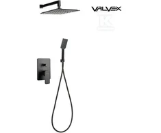 Dušo rinkinys Valvex 2454570-MBK PASLEPTAS DUŠO RINKINYS. LOFT Juodas VALVEX ( CARRE ) // BV.2454570-MBK