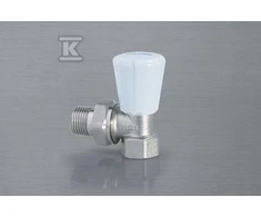 Valvex ŠILDYMAS ĮSKAIČIUOTA. 1/2" ANGLE ACTIV PLUS NIKELIS