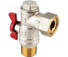 Valvex ĮSKAIČIUOTA SUKIMAS KAMPAS 3/4" ROTACINIS dangtelis, FILTRAS, MAG
