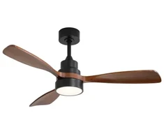 Extralink Walnut Dark 48 Išmanusis WiFi | Lubų ventiliatorius | Tamsaus riešuto spalvos, aplikacijos, 122 cm