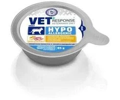 VET RESPONSE Hypoallergenic kalakutiena – šlapias kačių maistas – 85g