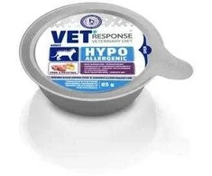 VET RESPONSE Hypoallergenic Pork – šlapias kačių maistas – 85g