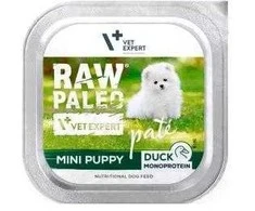 Vetexpert RAW PALEO Pâte Mini Puppy antiena – drėgnas ėdalas šunims – 150g