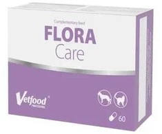 Gyvūnų papildas - VETFOOD Flora Care (120 vnt., virškinimo sveikatos palaikymas)
