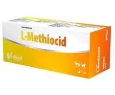 Gyvūnų papildas - Vetfood L-Methiocid 120 vnt Be glitimo Be cukraus