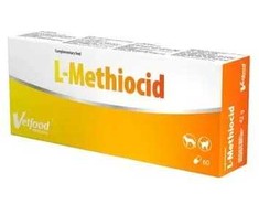 VETFOOD L-Methiocid – papildai šunims ir katėms – 60vnt.