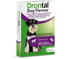 Vetoquinol Drontal tabletės nuo kirmėlių šunims iki 10 kg