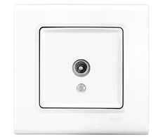 Viko 90440049 Linnera S Lizdas Tv Zakończeniowe, Kolor Baltas / 90440049