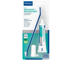 VIRBAC - toothpaste and toothbrush for dogs and cats