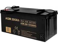 Volt AKUMULATORIAUS AGM 12V 200AH