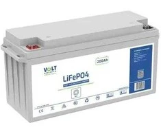 VOLT LENKIJOS LITIO GELEŽIES FOSFATO AKUMULIATORIUS LiFePO4 12V 200Ah 200A