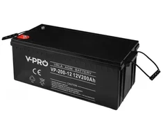 VOLT POLSKA AGM VPRO 12V 200Ah VRLA Nereikalaujantis priežiūros akumuliatorius