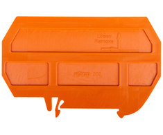 Wago 209-190 Oranžinė pertvara, 90 mm pločio 209-190 /25 vnt./