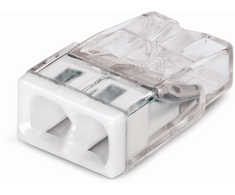 Wago Quick-connect montavimo spaustukas 2x0,5-2,5mm2 Wago permatomas lizdinė plokštelė 40vnt (2273-202 0996-0040) 2273-202/995-040