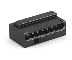 Wago 243-208 8 laidų jungtis MICRO tamsiai pilka 243-208 /50 vnt./