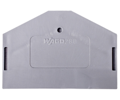 Wago 280-312 Pilka galinė sienelė 280-312 /25 vnt./