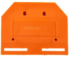 Wago Oranžinės spalvos sienos galutinis 281-302