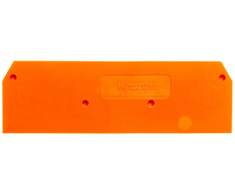 Wago 281-335 Oranžinė galinė sienelė 281-335 /25 vnt./